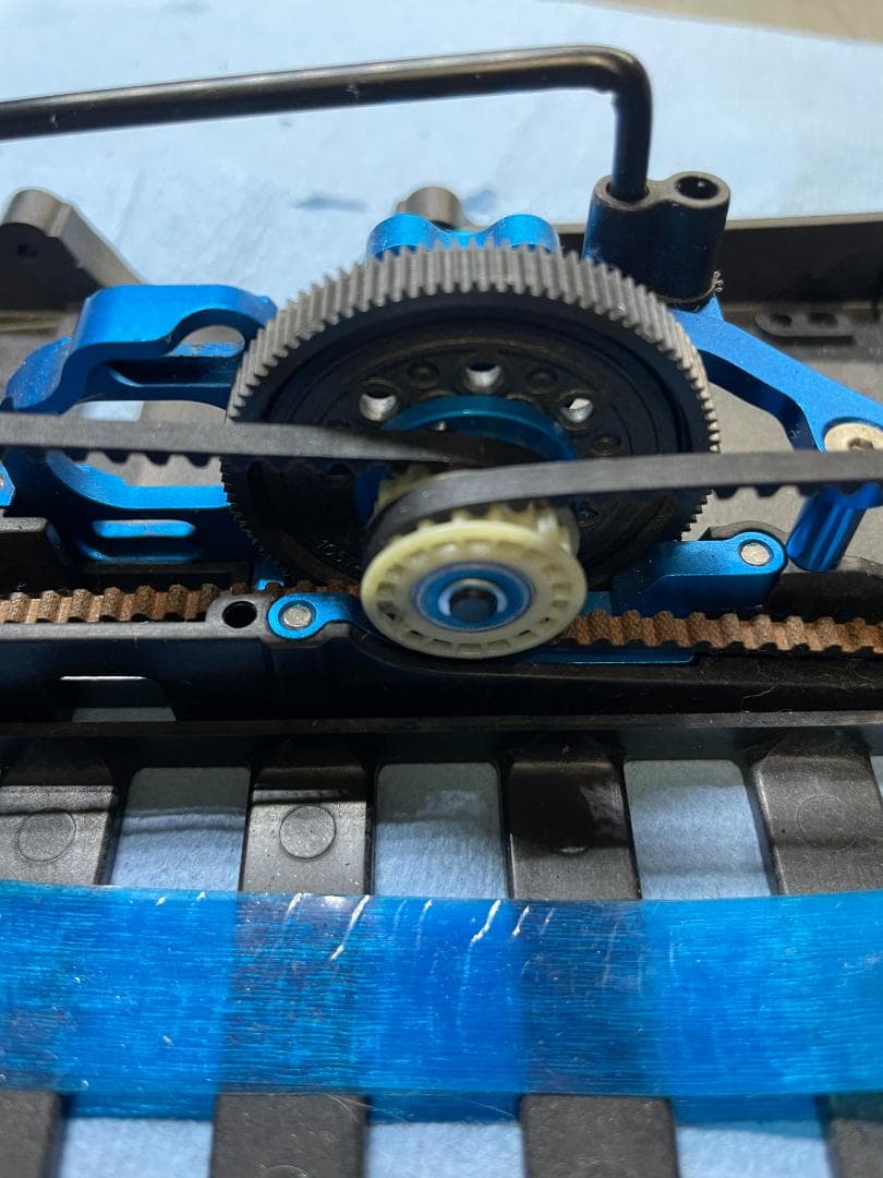 【中古】タミヤ　TA05ver.2【ダンパー無し・一部パーツ無し】