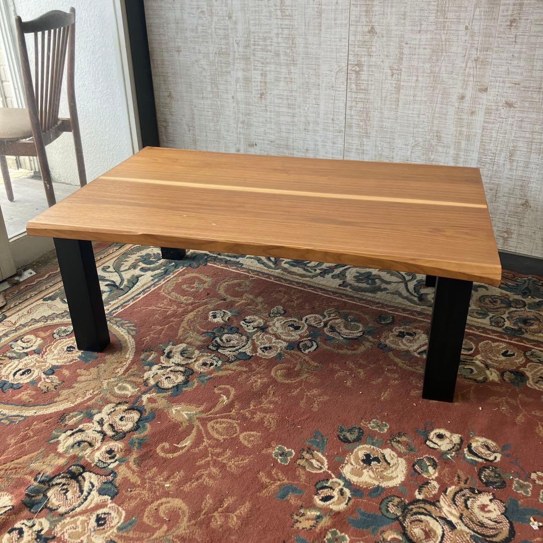 北欧レトロ 日美 木製コタツテーブル センターテーブル カフェテーブル こたつ