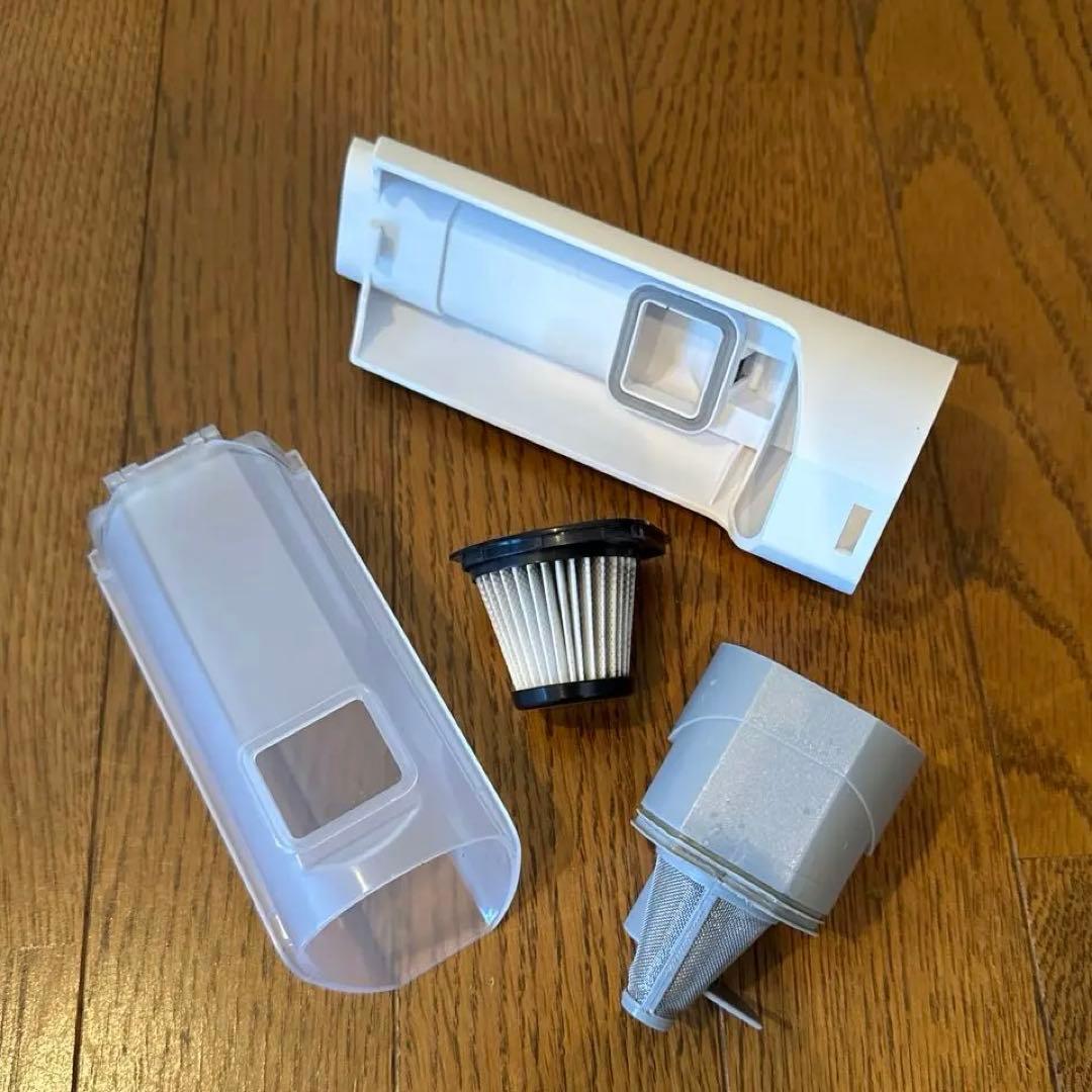 AQUA スティッククリーナー AQC-HX1R-W本体 充電スタンド付き