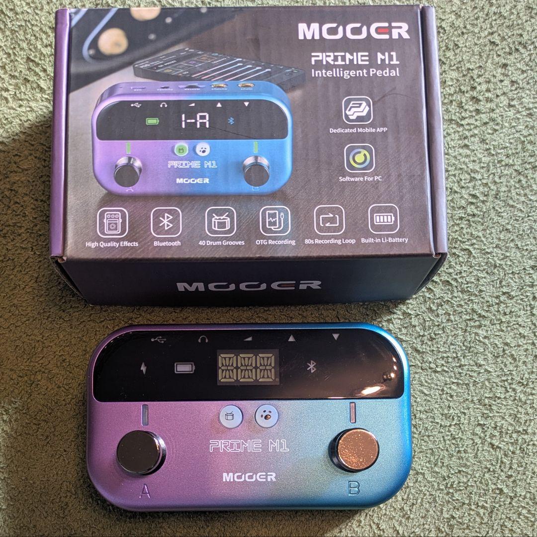 MOOER PRIME M1 インテリジェントペダル　未使用に近い
