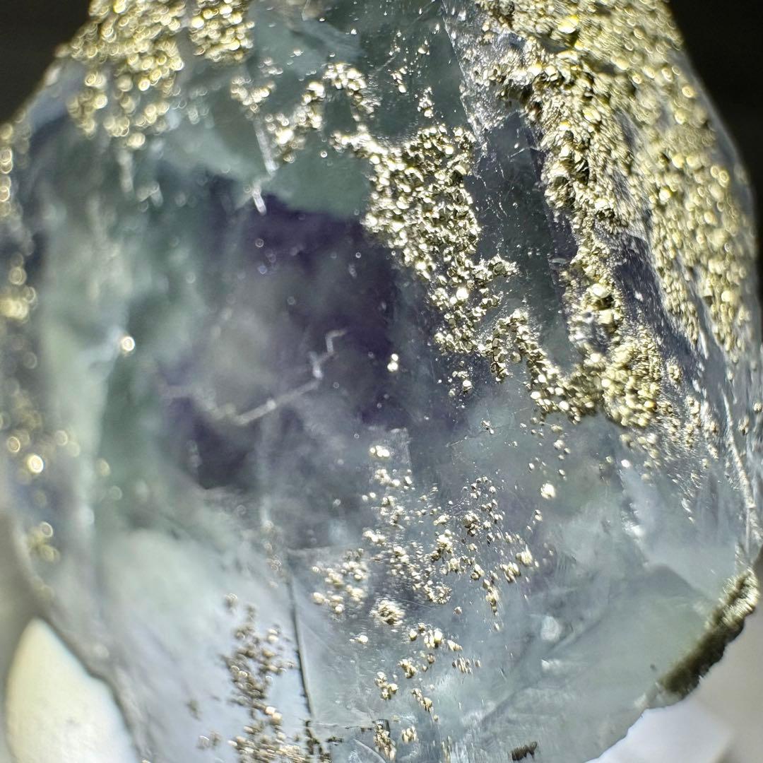 478 中国　ヤオガンシャン産　フローライト&パイライト