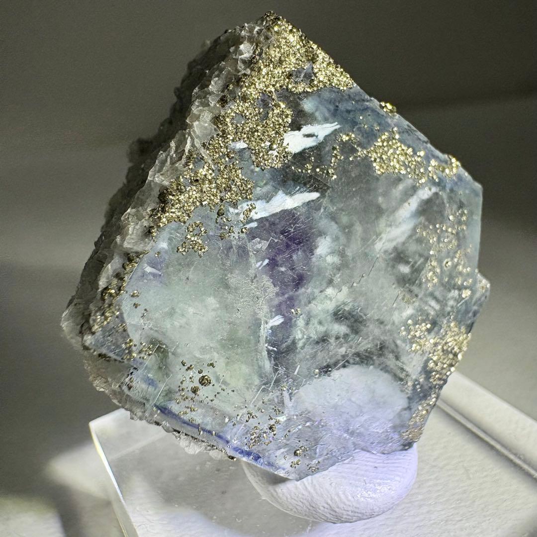 478 中国　ヤオガンシャン産　フローライト&パイライト