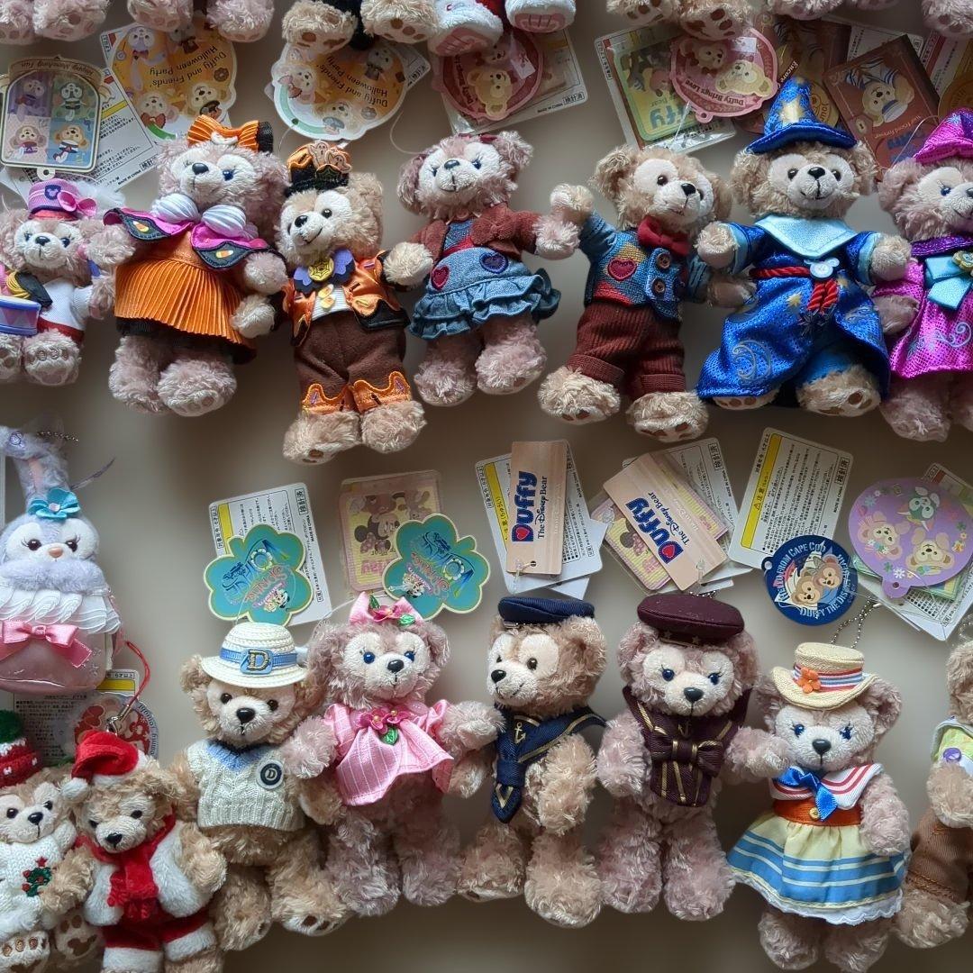 59体まとめ売り/ダッフィー＆フレンズ/ぬいぐるみバッジ/レアあり