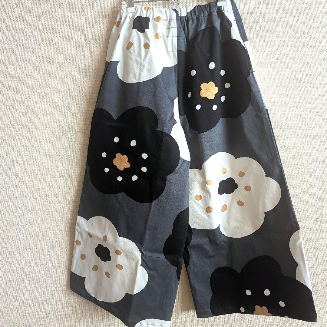 新品未使用 SOUSOU ソウソウ　トリコット織 広形パンツ　フリーサイズ