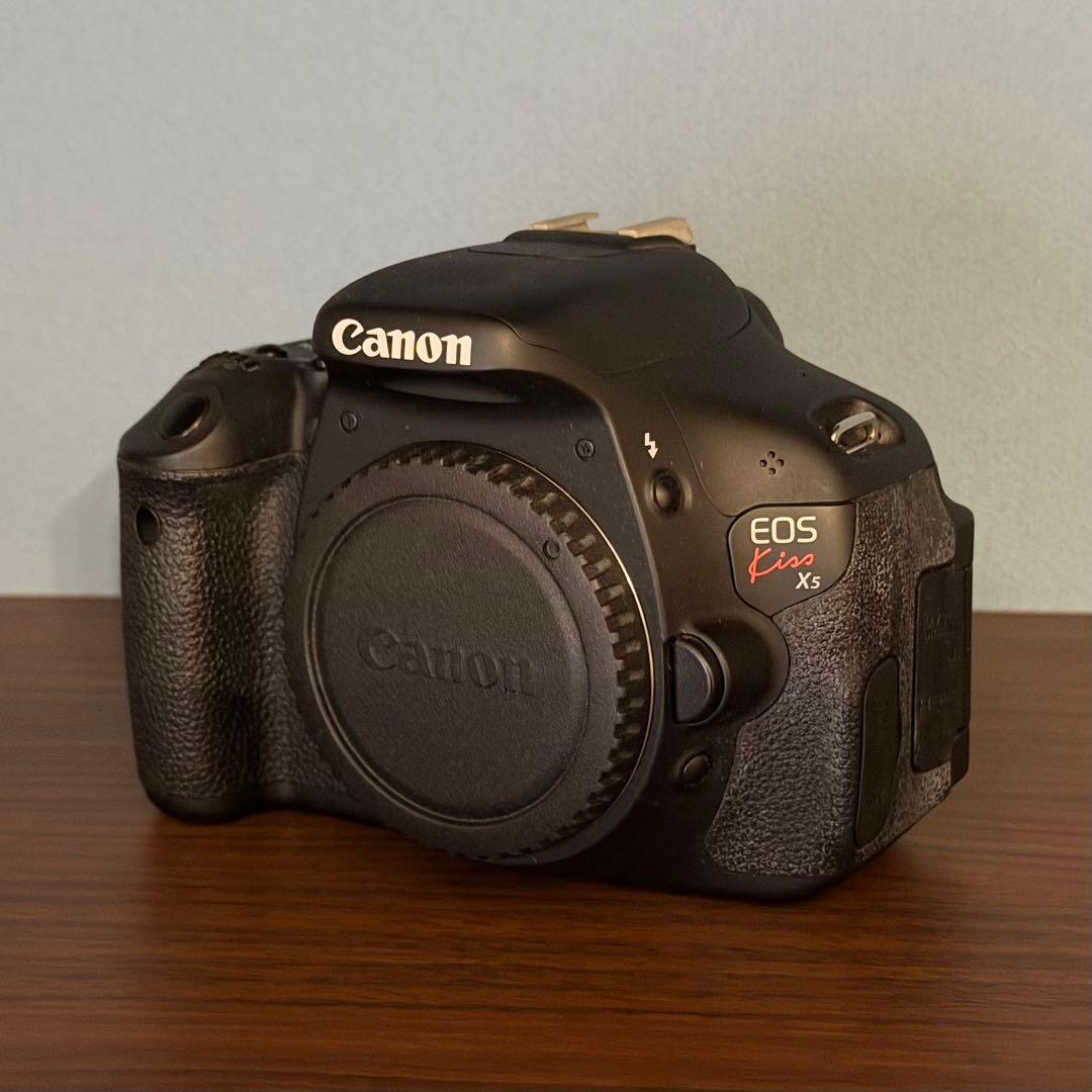 Canon EOS Kiss X5 本体 BODY マニュアル本SDカード付