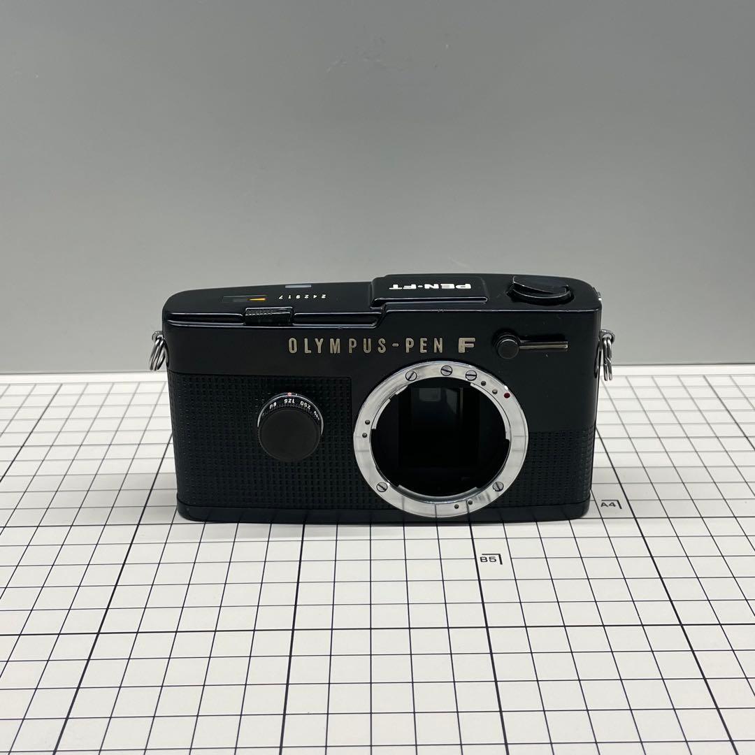 OLYMPUS PEN FT ハーフカメラ ブラックペイント