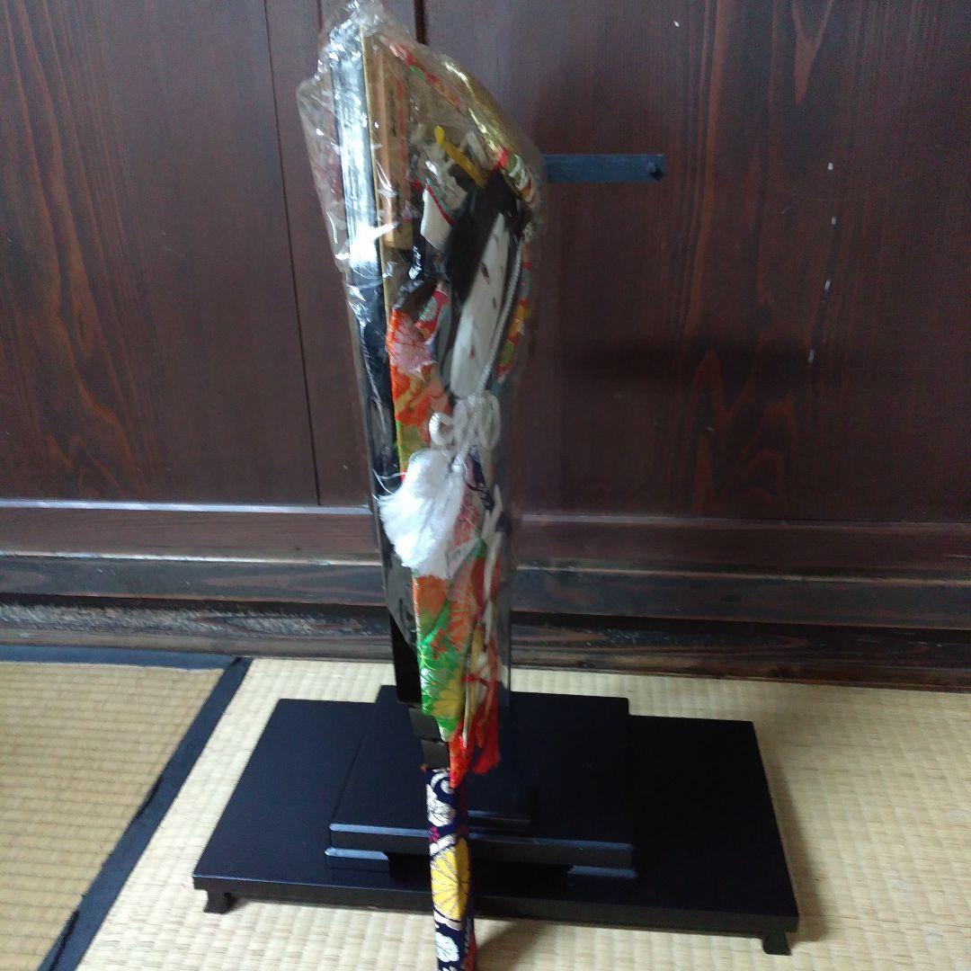 羽子板　60センチ　吉徳大光　「浅妻」　台座付