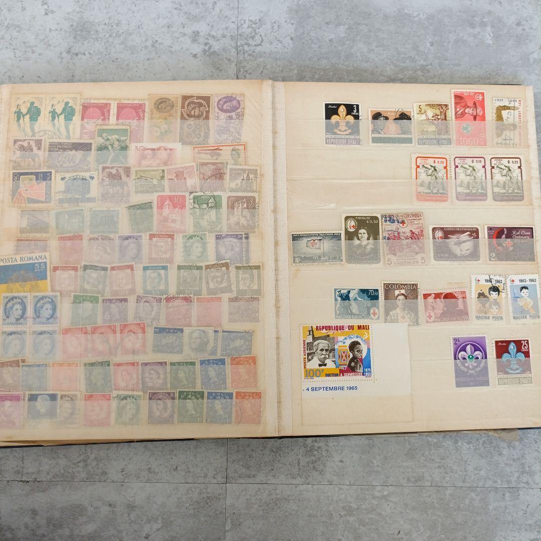 使用済み切手収集ブック　コレクションブック　オリンピック