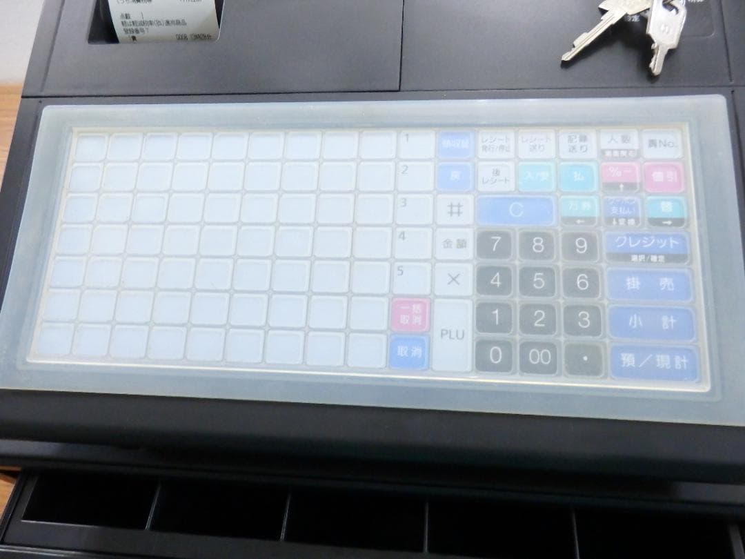 6201 現行機種 設定無料 レジスター FS-770 63タッチ 東芝テック