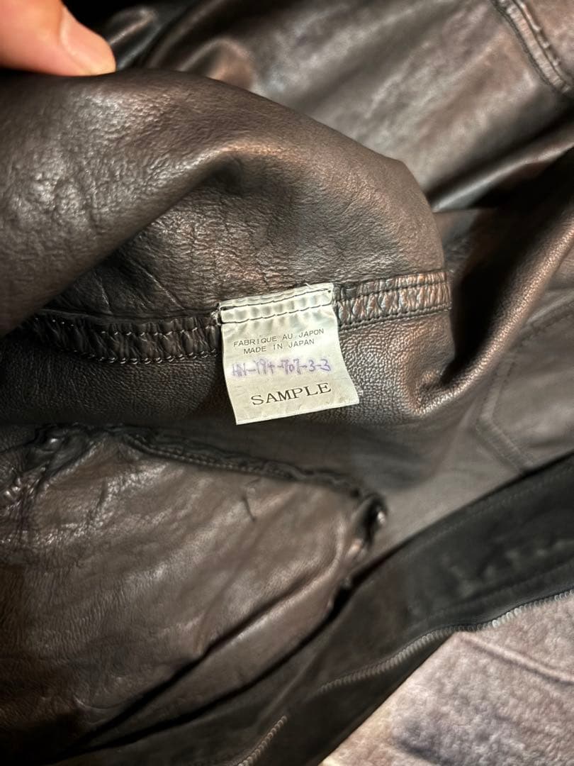 Yohji Yamamoto x backlash スエードジャケット