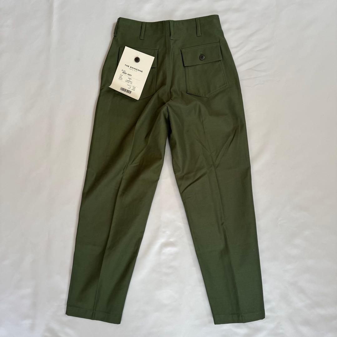 【新品】THE SHINZONEシンゾーン ベイカーパンツkhaki 36
