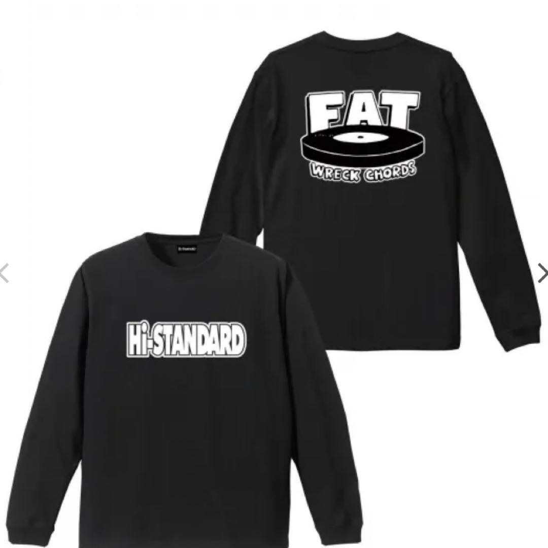 Hi-STANDARD ハイスタ FAT L/S T-shirt L