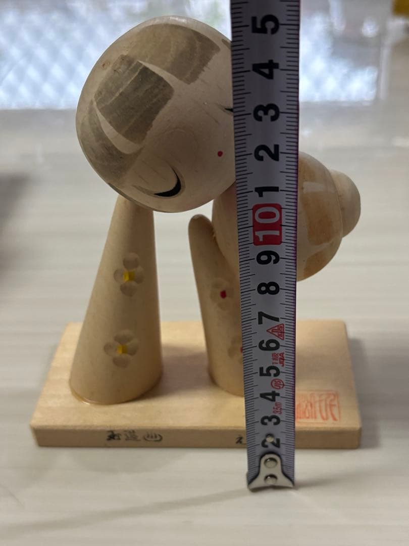 こけし　縁結び　えん結び　狩野千代松　受賞作家　レア　置物　アンティーク