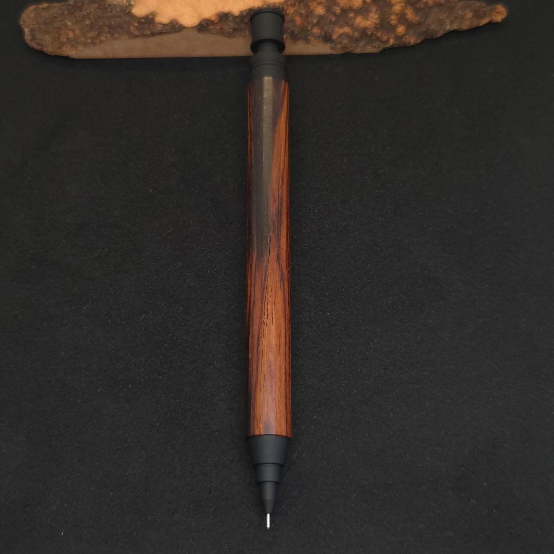No.05ハンドメイド製図用シャープペンMDS1木軸ココボロ