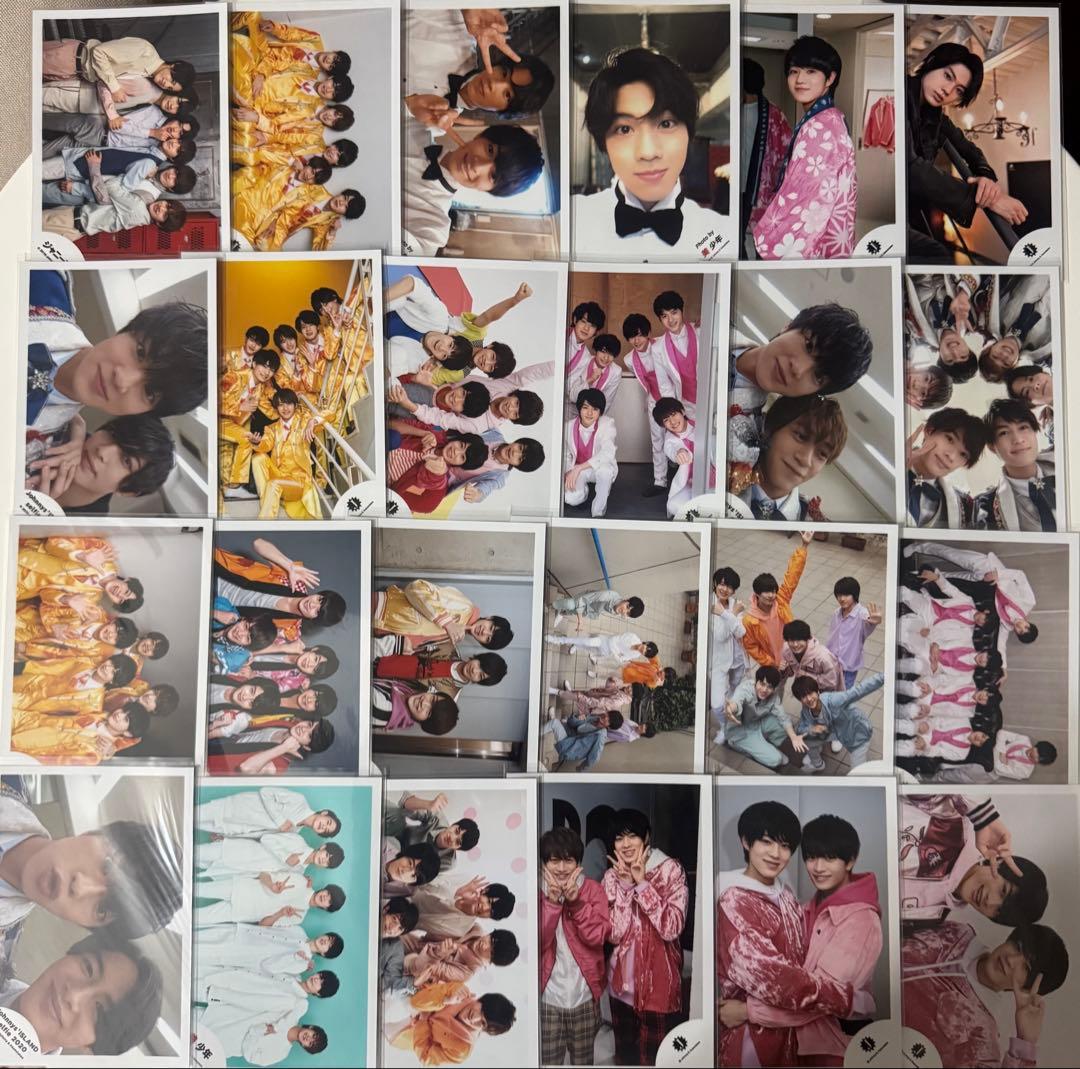 美少年 佐藤龍我 集合 公式写真 まとめ売り