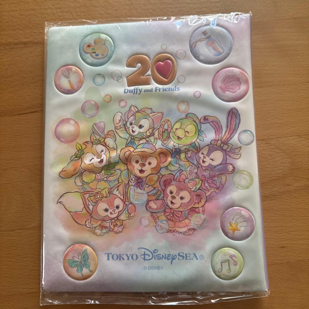 新品未使用 ダッフィーフレンズ カラフルハピネス ワッペン全種 ワッペンホルダー