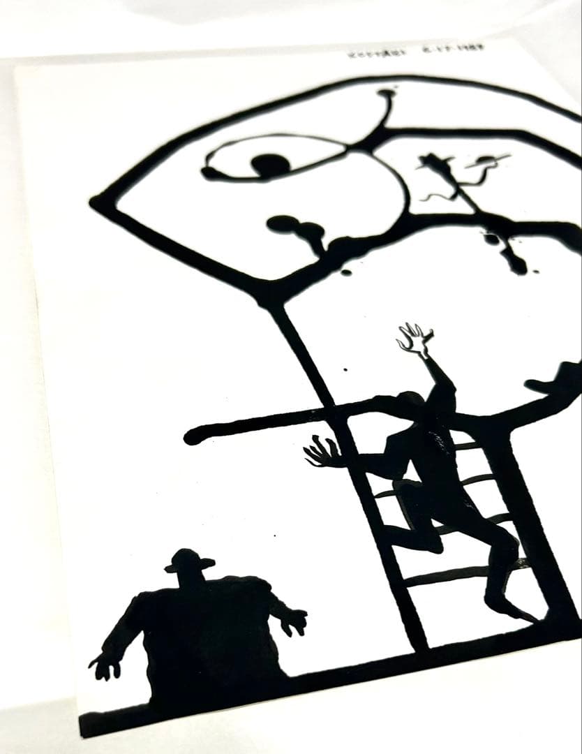 貴重一点物マークコスタビ MARK KOSTABI 直筆デッサン1989①