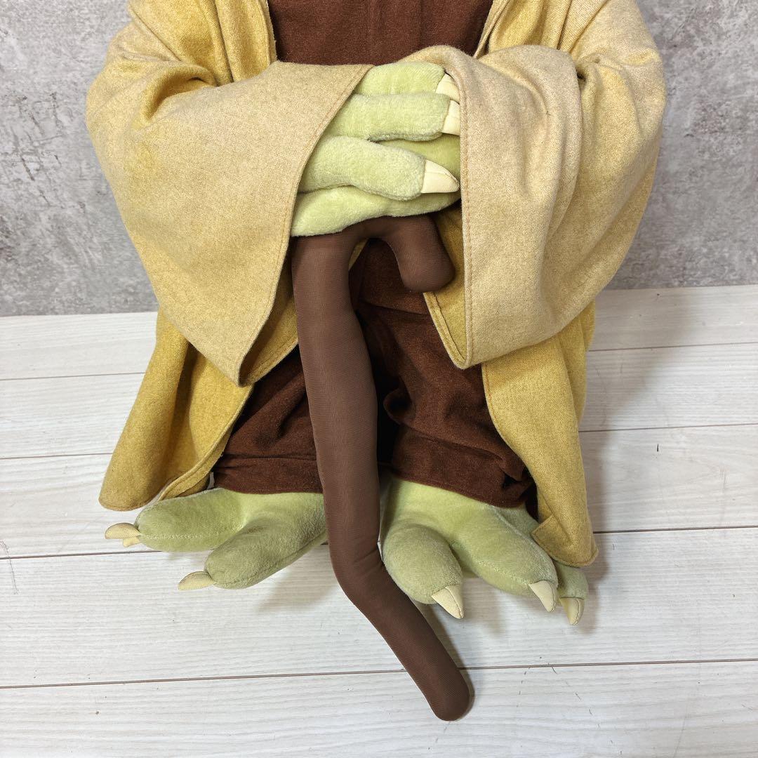 ヨーダ風 等身大 約66㎝ ぬいぐるみ ノーブランド タグ無し リアルサイズ
