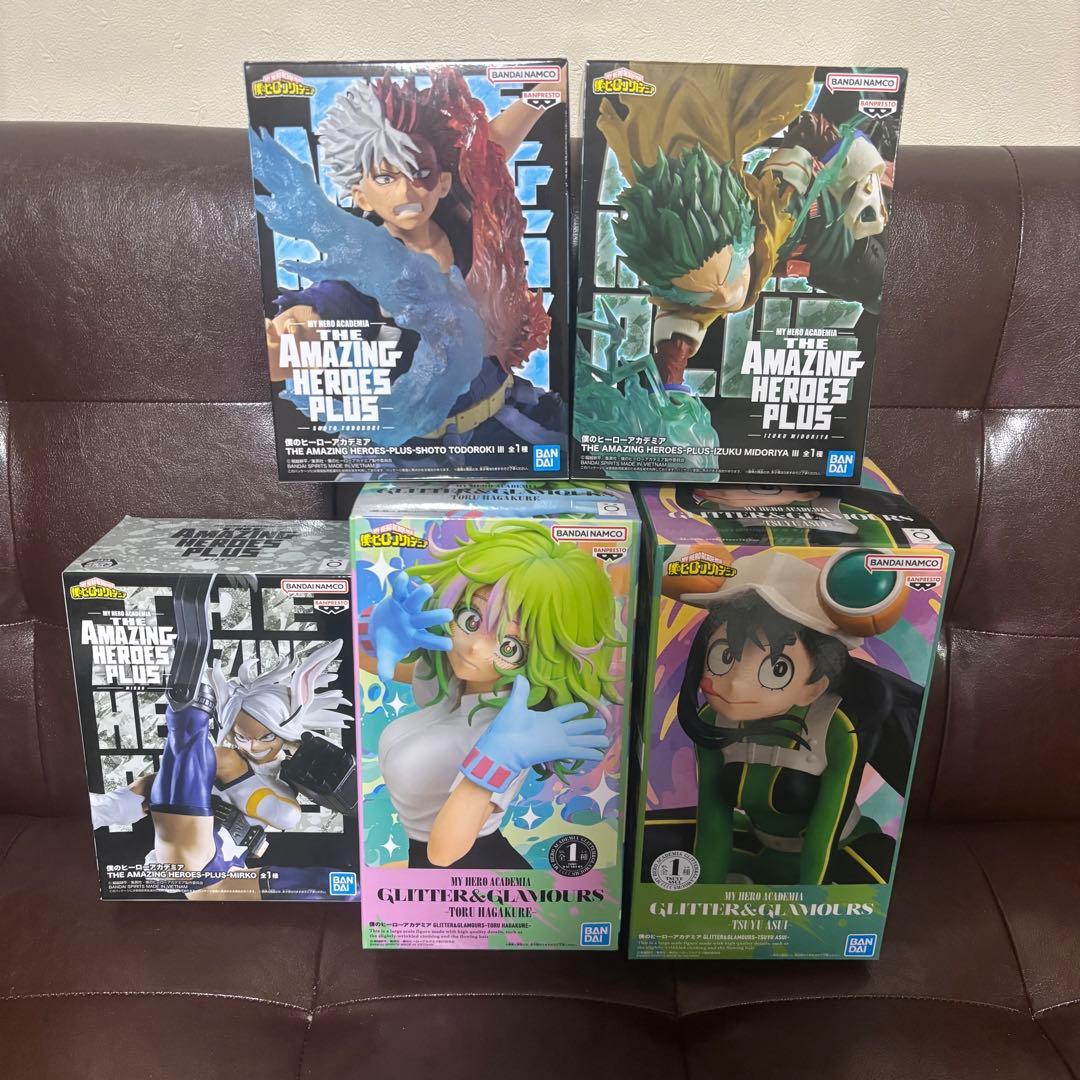 僕のヒーローアカデミア プライズフィギュア 5点セット