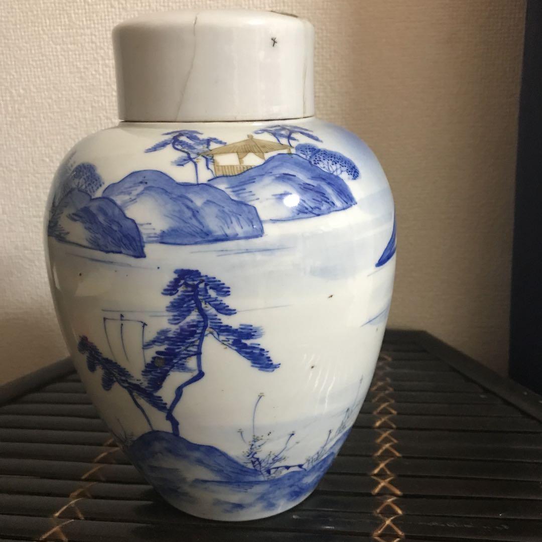 骨董品　古美術　壺　中国美術　江戸期　年代品
