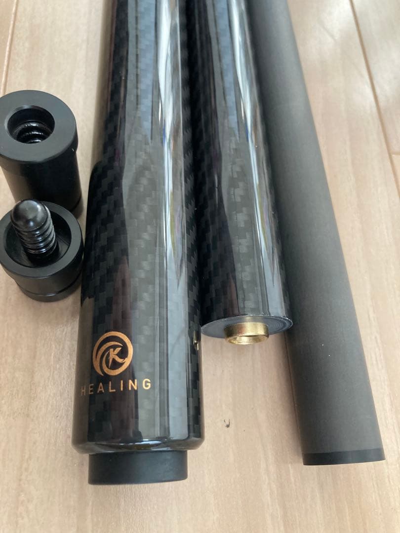 ビリヤードキュー　ブレイク　ジャンプ　healing 美品