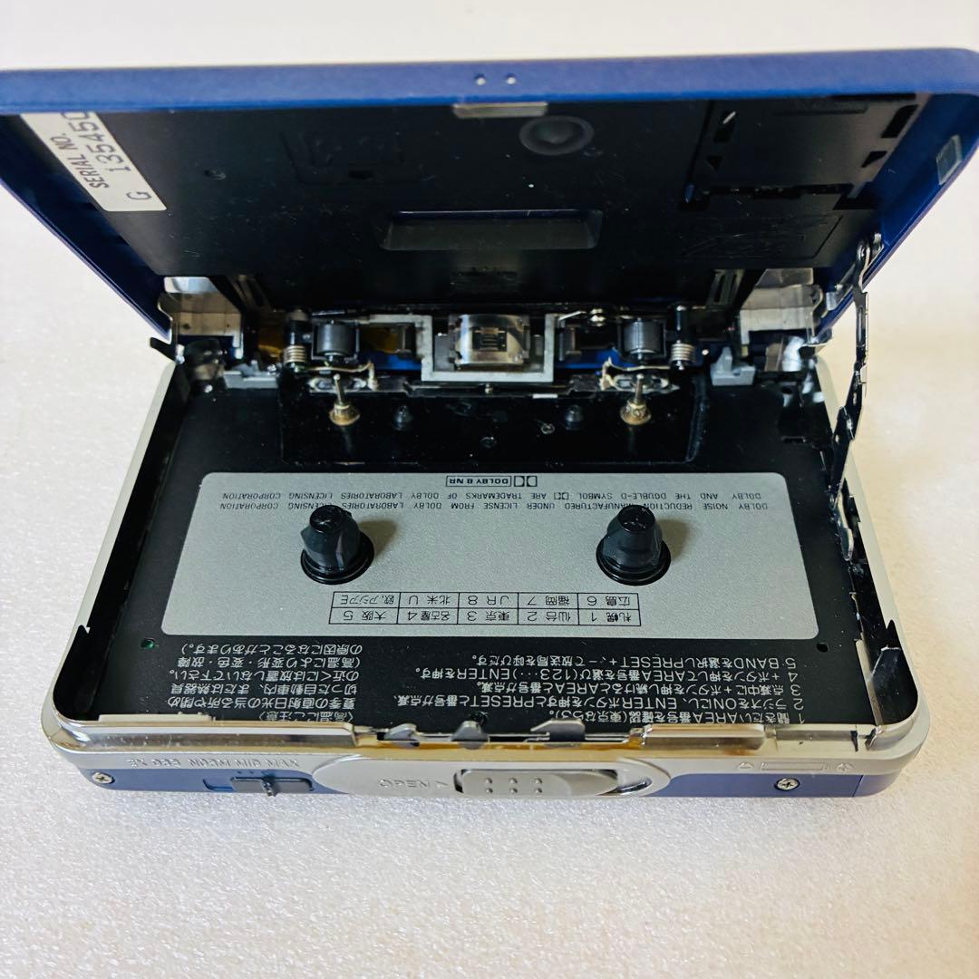 美品 SONY カセットWALKMAN WM-FX808 整備品