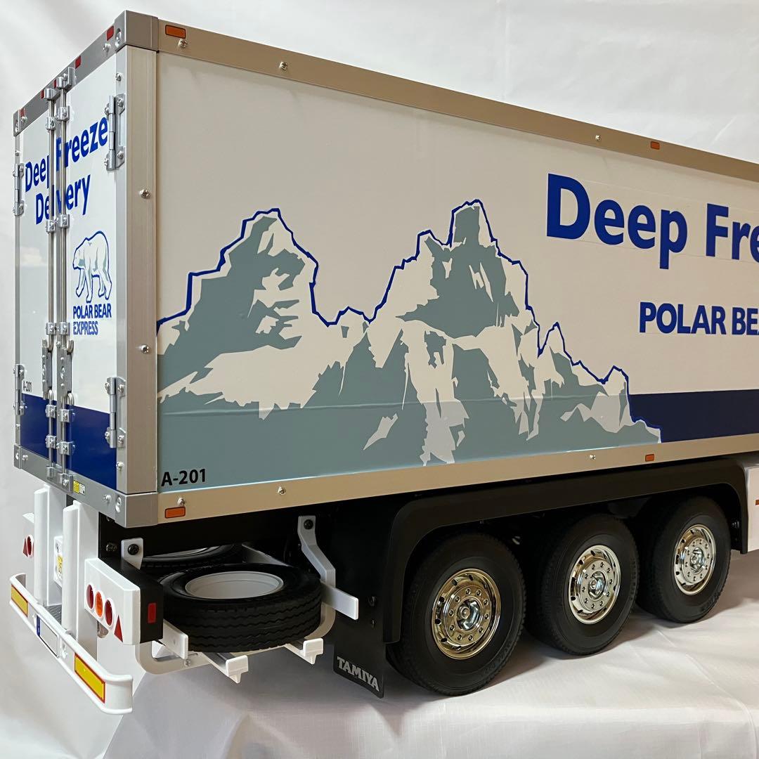 タミヤ セミトレーラー 3軸リーファー フル装備 新品未使用