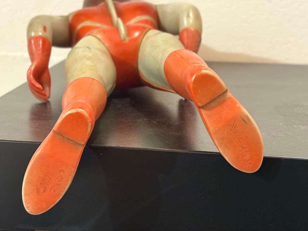 当時物　ブルマァク　ウルトラの父 マルサン　ヴィンテージ　面取れソフビ