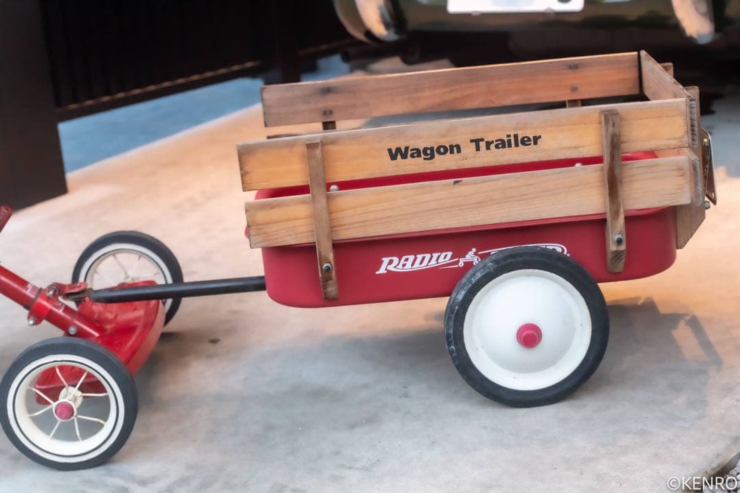 み*こ様 【関東手渡し限定！】ラジオフライヤー 三輪車 ワゴントレーラー アンブ