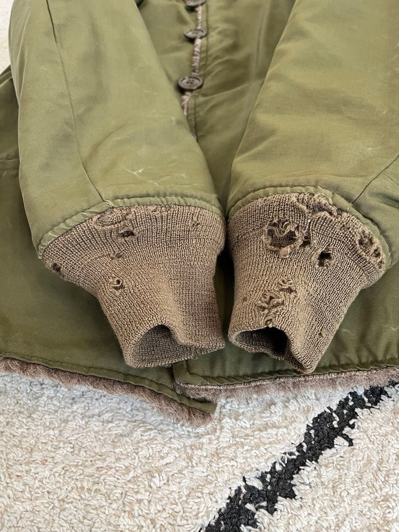 M43 パイルライナー　アルパカ　ミリタリー　40s ARMY ビンテージ 古着