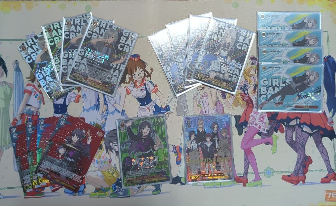 ガールズバンドクライデッキ8扉（gbcr）＆デッキパーツ＆おまけつき