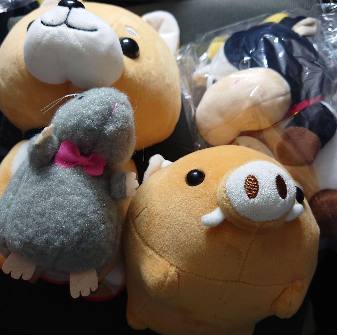 廃盤レア 干支 ぬいぐるみ ４個セット 献血