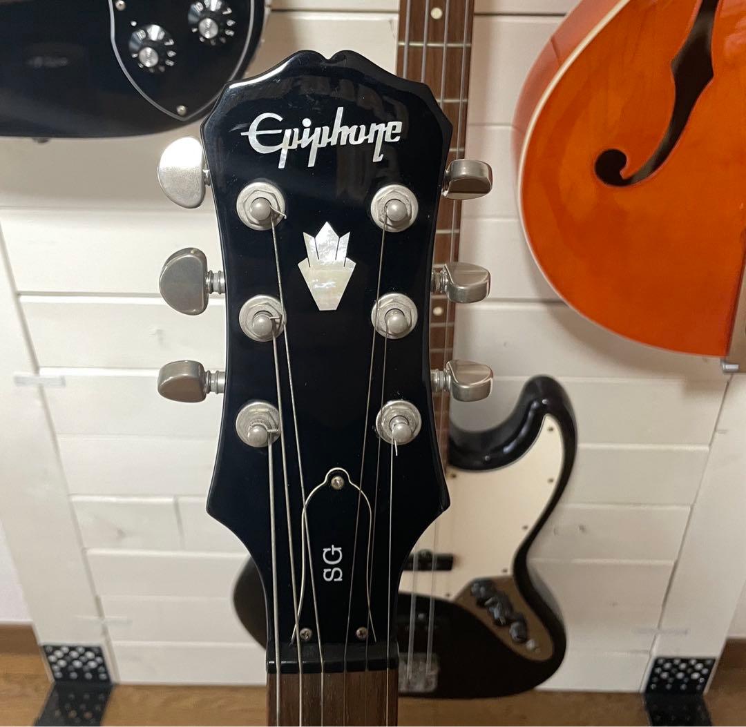 Epiphone x GROVER PEG SG BLACK グローバーペグ