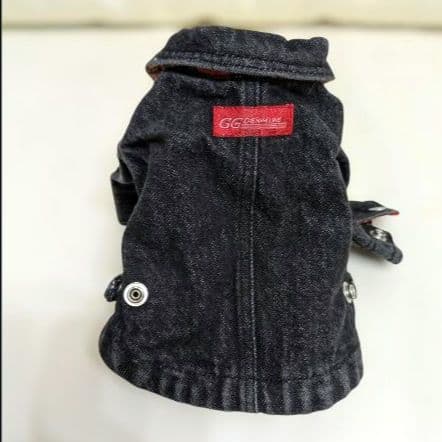 激レア✨️アトリエgg ヴィンテージ デニム シャツ ジャケット 犬服 ０〜１