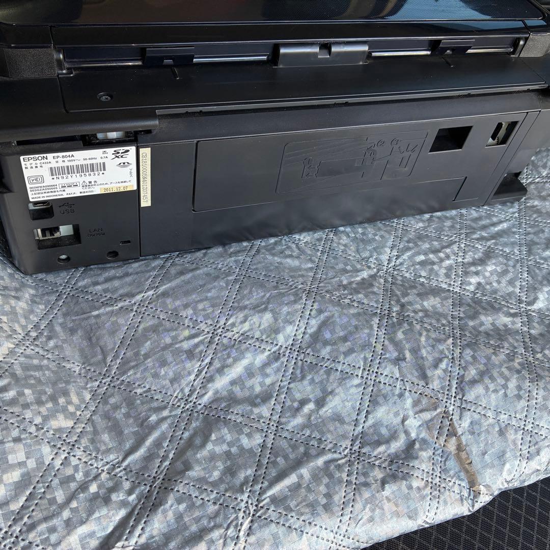 【ジャンク品】EPSON EP-804A インクジェットプリンター 通電のみ