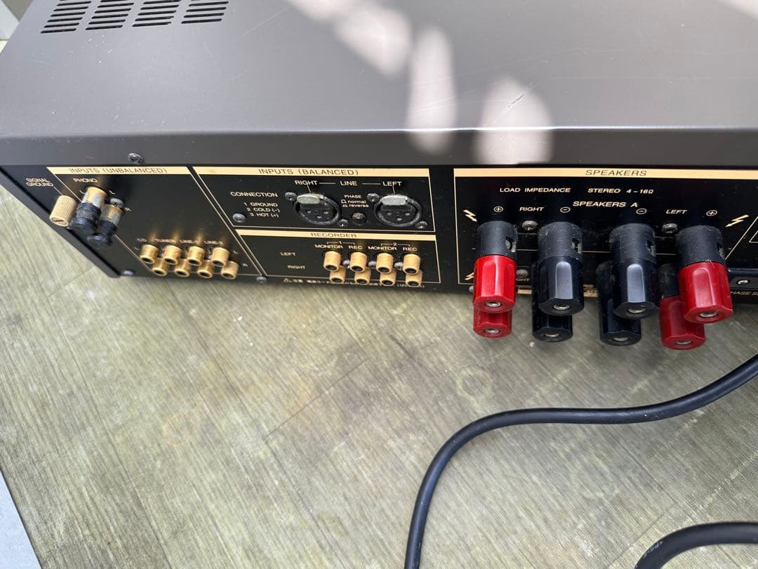 り*り様 Luxman L-501s ゴールド AVアンプ