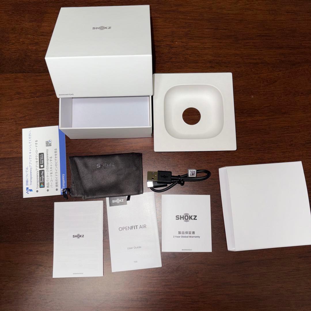 SHOKZ OPENFIT AIR 骨伝導イヤホン