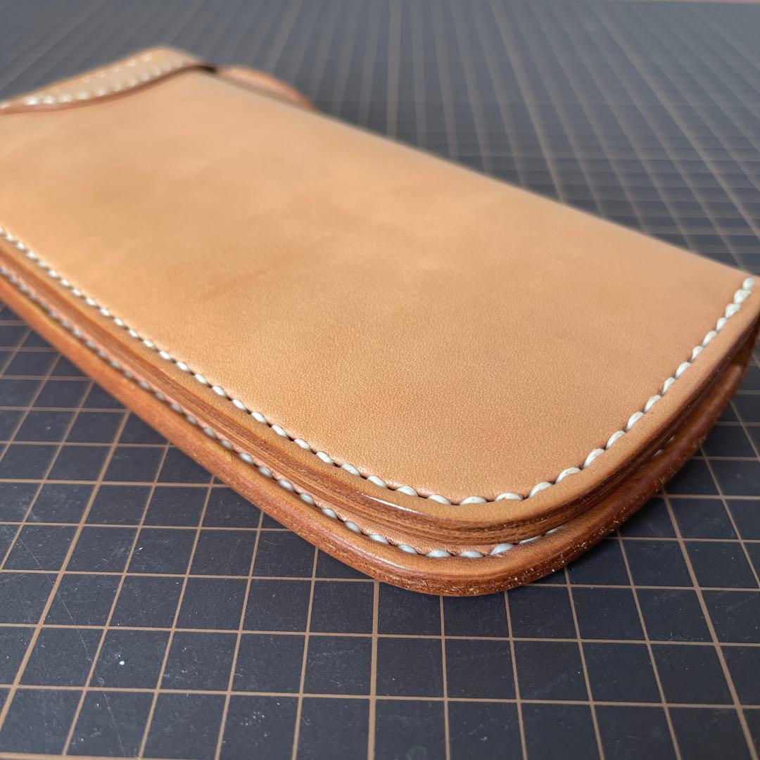 One’s Workerワンズワーカーサドルロングウォレットナチュラル