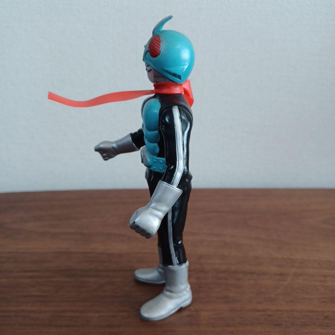 当時物　ポピー（バンダイ）製「仮面ライダー」希少ソフビフィギュア５体セット