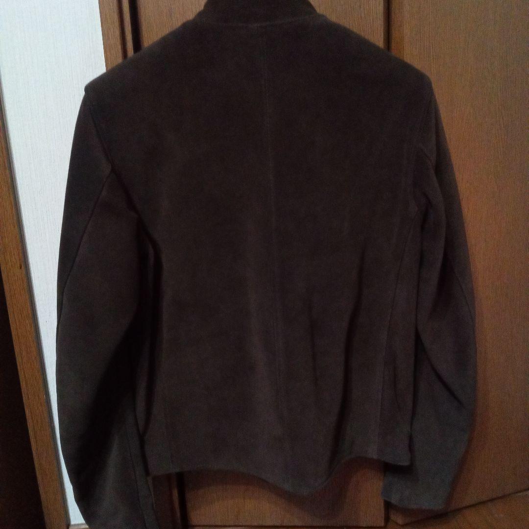 ヒ*シ様 夏の激安価格！ジェームスグロース別注牛革スウェードシングルライダース3