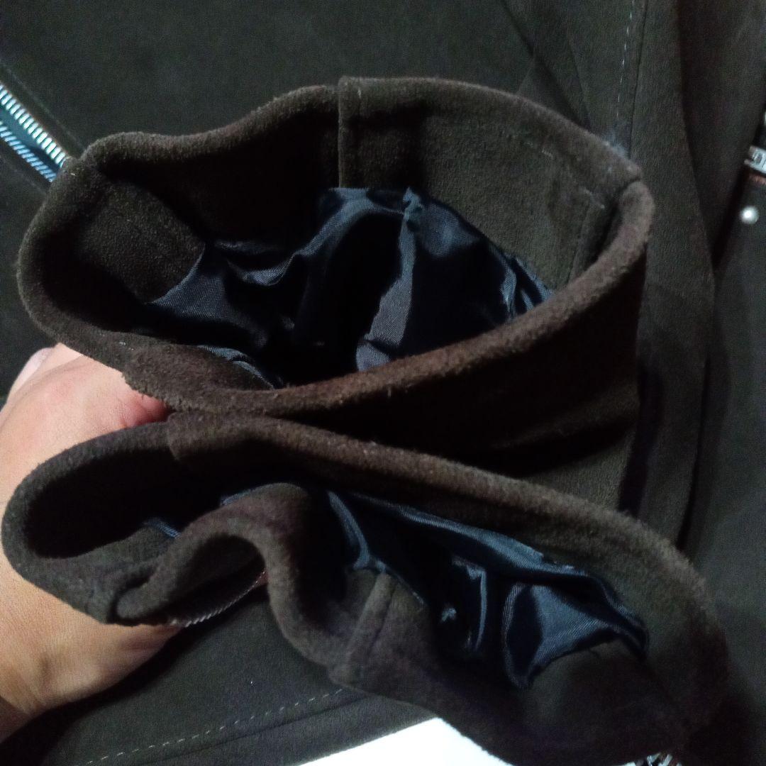 ヒ*シ様 夏の激安価格！ジェームスグロース別注牛革スウェードシングルライダース3