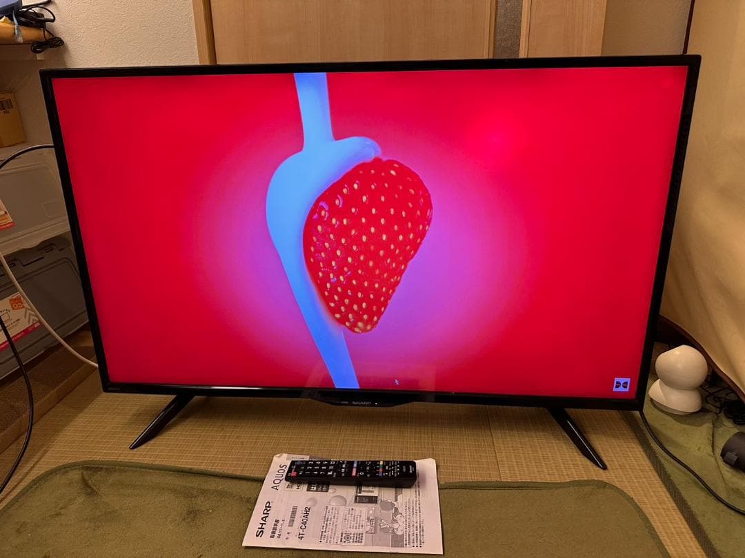SHARP シャープ　40型　4K　テレビ 4T-C40AH2 19年製綺麗！