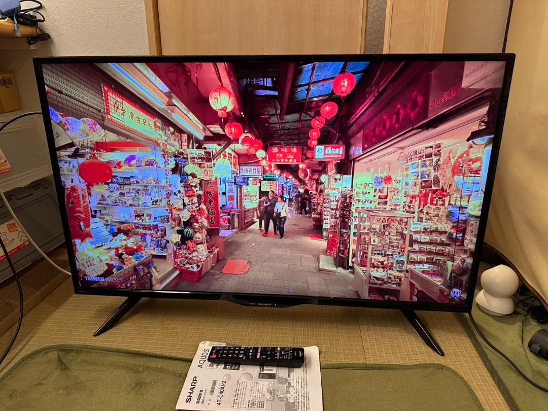 SHARP シャープ　40型　4K　テレビ 4T-C40AH2 19年製綺麗！