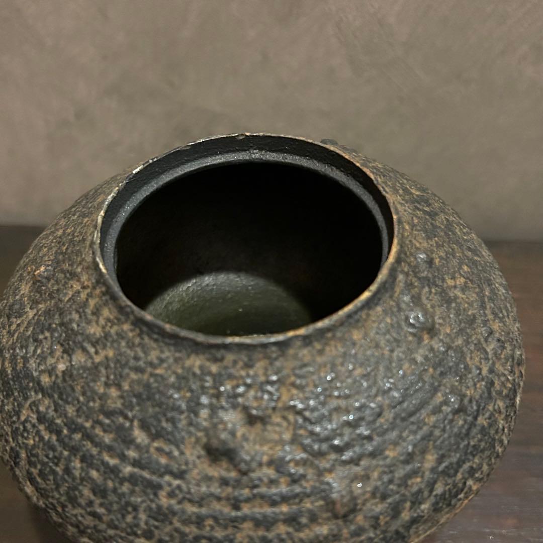 小さな茶釜　南部鉄器　宝生堂