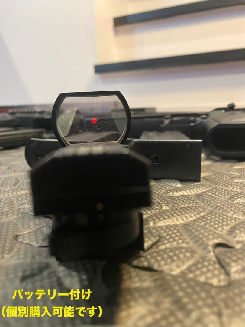 MP7A1 ガスガン サイレンサー付き マガジンx2 照準鏡 セット