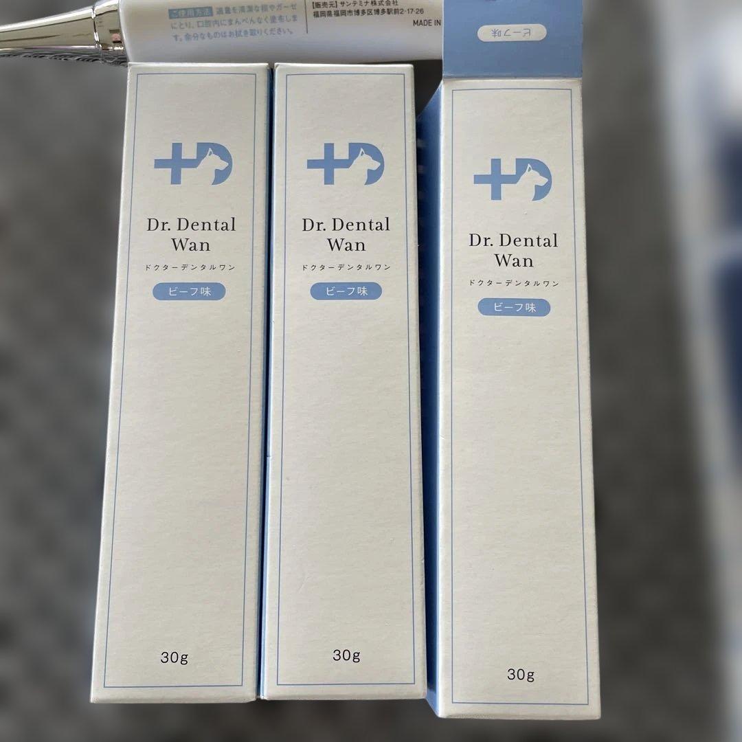 Dr.Dental Wan オーラルケアジェル 30g3本セット　Dr歯ブラシ付