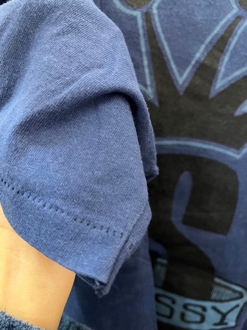 M*r様 STUSSY 80s ネイビー s crown Tシャツ Lサイズ黒タ