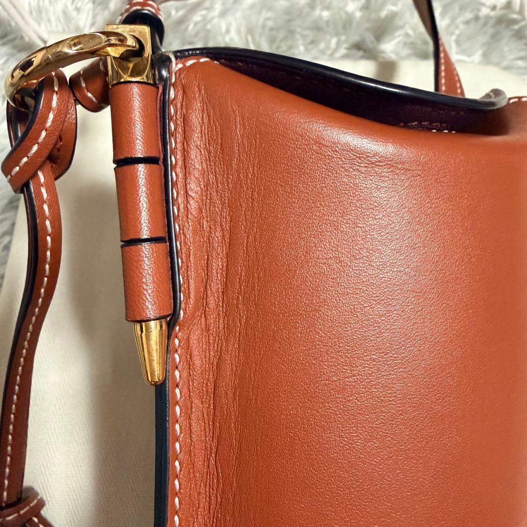 【最終値下げ】ロエベ LOEWE ゲートポケット　ショルダーバッグ本革　レザー