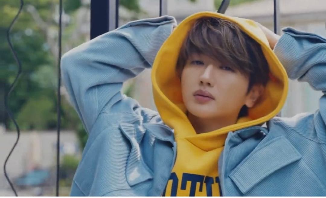 ナップタイム　naptime. Nissy パーカー　イエロー　ピンク