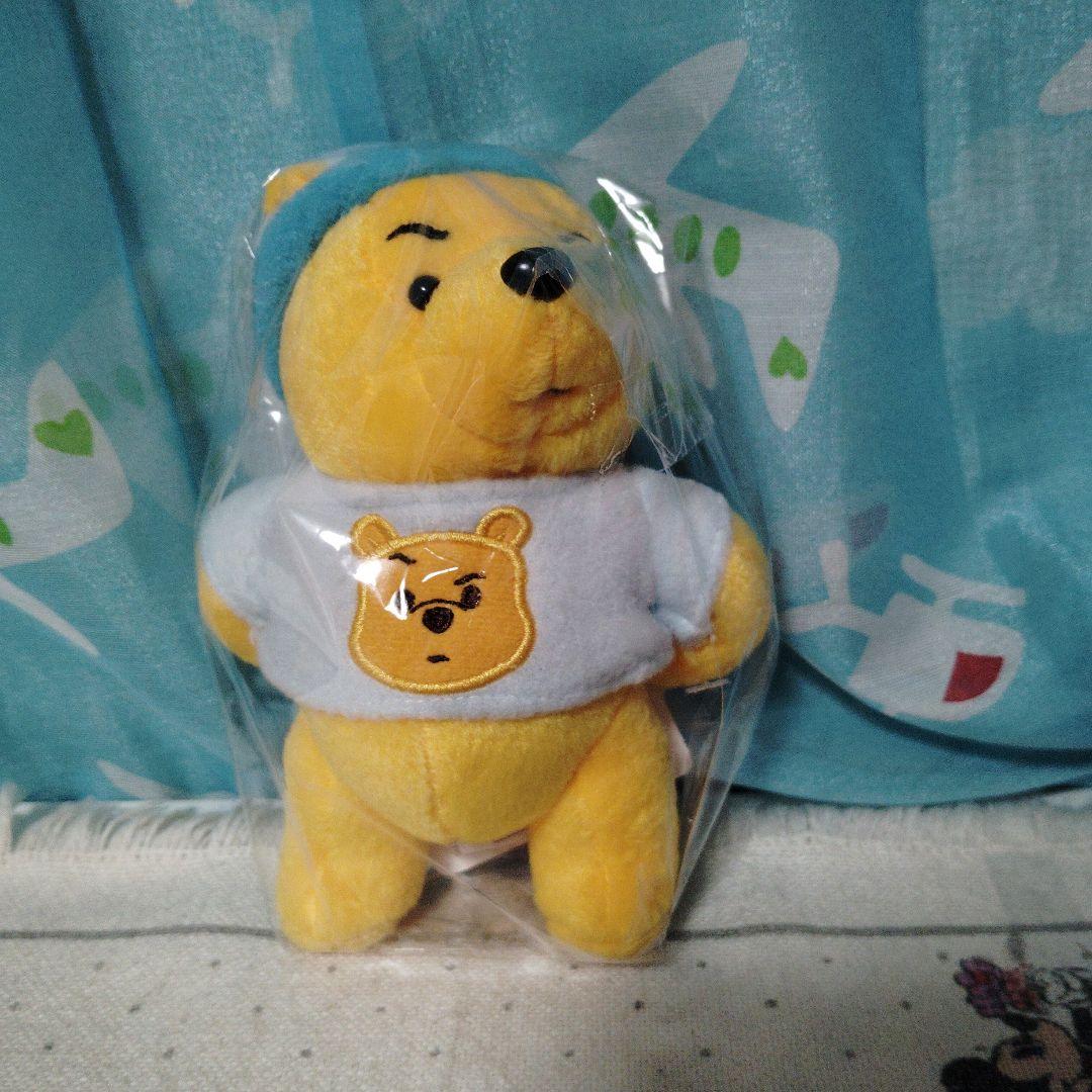 ディズニー くまのプーさん ぬいぐるみ　マスコット　キュートサイズカラフル